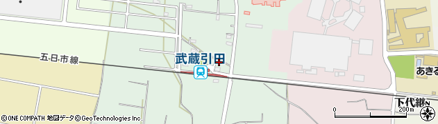 東京都あきる野市引田245周辺の地図