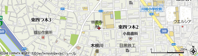林柔寺周辺の地図