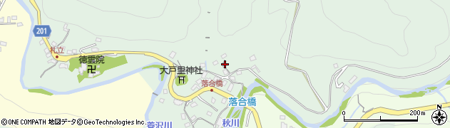 東京都あきる野市乙津204周辺の地図