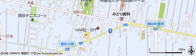 東京都立川市西砂町2丁目56周辺の地図