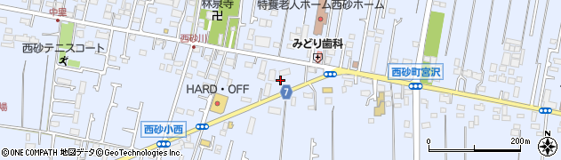 東京都立川市西砂町2丁目57周辺の地図