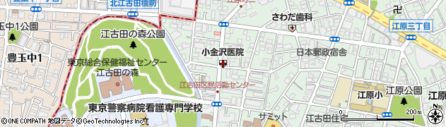 小金澤医院周辺の地図