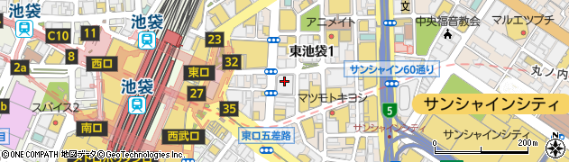 三井住友ファイナンス＆リース株式会社城北営業部周辺の地図