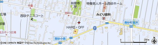東京都立川市西砂町2丁目54周辺の地図