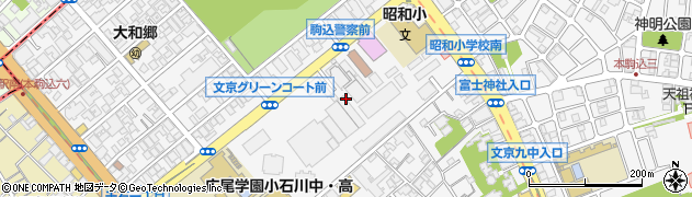 東京都文京区本駒込2丁目28周辺の地図