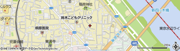 墨田四郵便局 ＡＴＭ周辺の地図