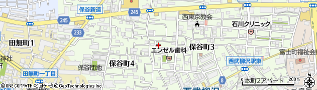 東京都西東京市保谷町3丁目21-6周辺の地図