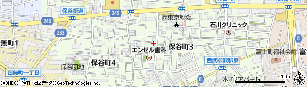 東京都西東京市保谷町3丁目21-12周辺の地図