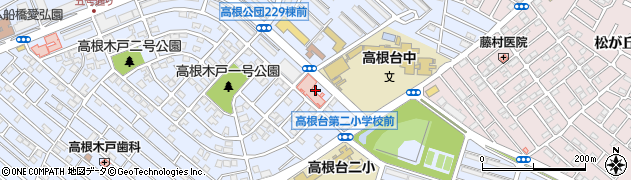 千葉県船橋市高根台4丁目29周辺の地図