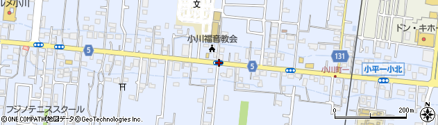 小川町１周辺の地図