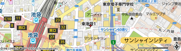 ユーフォリア・エヌ・サンシャイン通り店周辺の地図