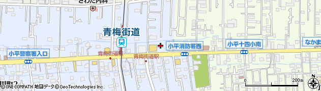 ミニストップ小平小川店周辺の地図