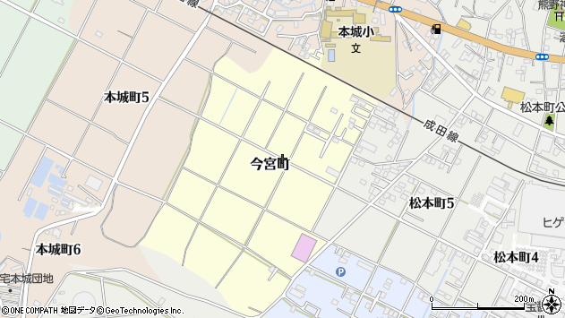 〒288-0804 千葉県銚子市今宮町の地図