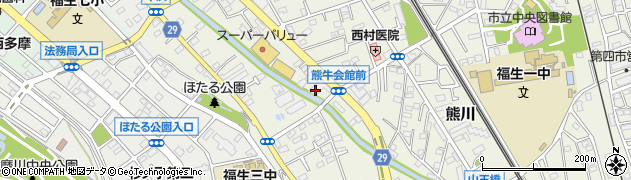 株式会社交運社　熊川整備工場周辺の地図