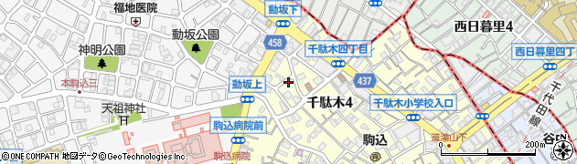 ヘルパーステーションケアワーク東京周辺の地図