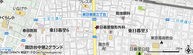 ハピネス三河島店周辺の地図