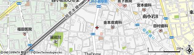 インターネットカフェアルファ24小岩南口店周辺の地図