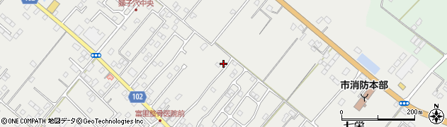 千葉県富里市七栄756周辺の地図