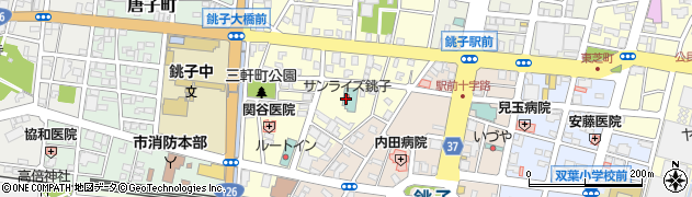 ホテルサンライズ銚子周辺の地図