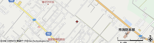 千葉県富里市七栄756-4周辺の地図
