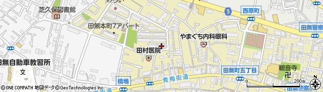 都営田無本町七丁目アパート周辺の地図