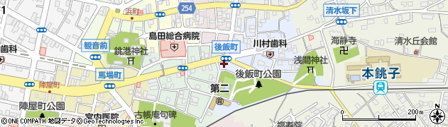 五字鍼灸院周辺の地図