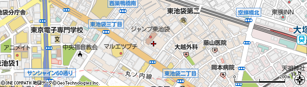 株式会社ヨドセイ　池袋営業所周辺の地図
