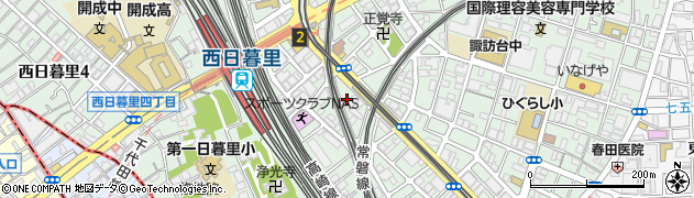 ＩＥＣＣ　日本語学校周辺の地図
