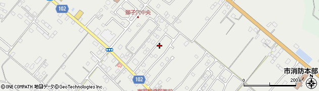 千葉県富里市七栄725周辺の地図
