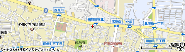 ニッポンレンタカー田無営業所周辺の地図