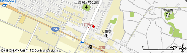 佐倉江原郵便局周辺の地図