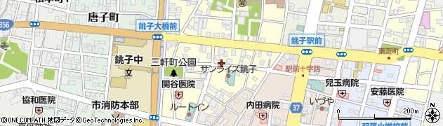銚子ビル駐車場周辺の地図