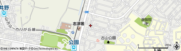 千葉県佐倉市ユーカリが丘周辺の地図