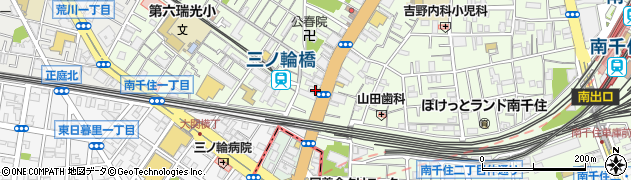安井佃煮店周辺の地図