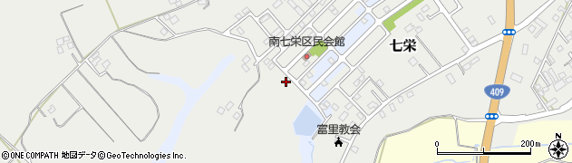 千葉県富里市七栄93-49周辺の地図