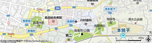 川元食堂周辺の地図