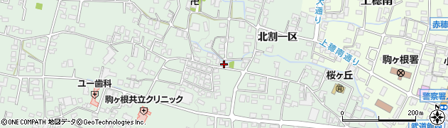 長野県駒ヶ根市赤穂北割一区2568周辺の地図