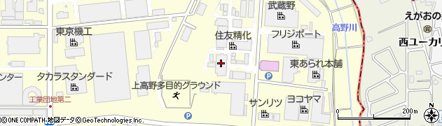 住友精化株式会社　千葉工場周辺の地図