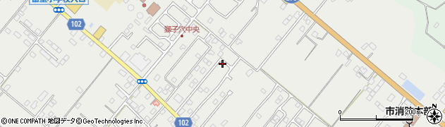 千葉県富里市七栄725-36周辺の地図