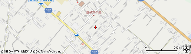 千葉県富里市七栄724周辺の地図
