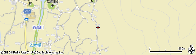 山梨県甲州市塩山竹森1943周辺の地図