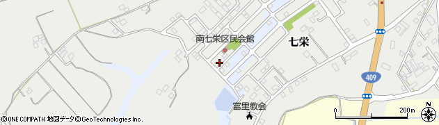 千葉県富里市七栄93-53周辺の地図