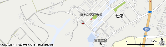 千葉県富里市七栄93-46周辺の地図