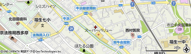 東京都福生市熊川984周辺の地図