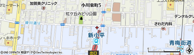 ファミリーマート小平小川町二丁目店周辺の地図