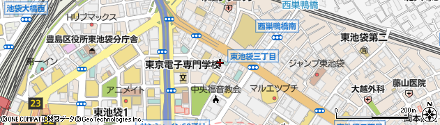 一貫道基礎東京忠恕道院周辺の地図