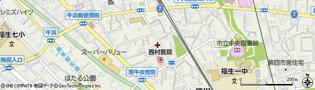 東京都福生市熊川933周辺の地図