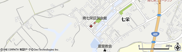 千葉県富里市七栄93-57周辺の地図