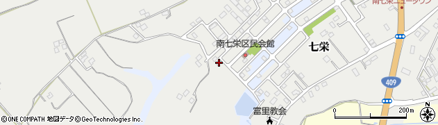 千葉県富里市七栄93-44周辺の地図