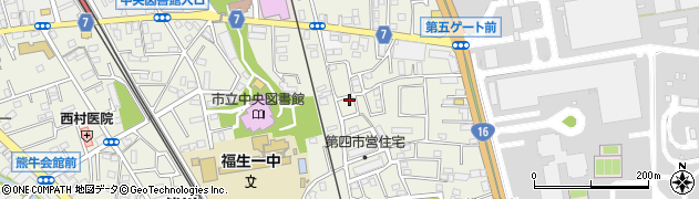 東京都福生市熊川1081周辺の地図